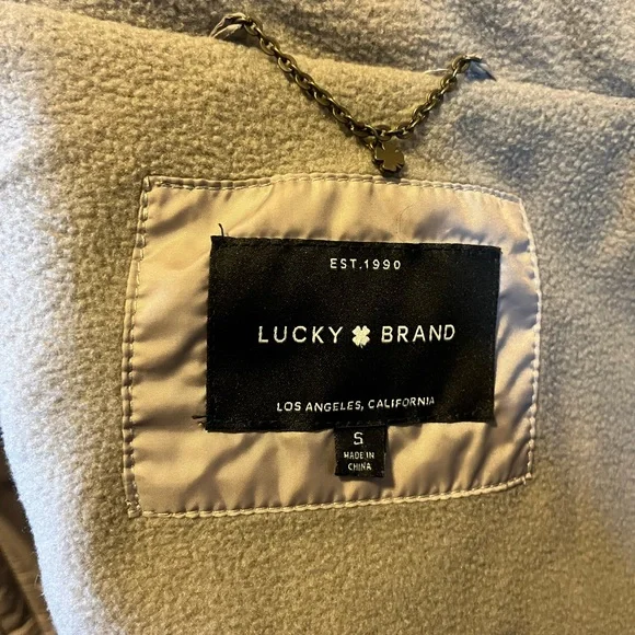 Lucky Brand Women's Quilted Tan Jacket - Picture 8 of 9